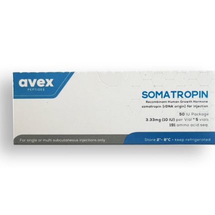 Avex Pharma Tillväxthormon 50iu (5x10 iu) Somatropin