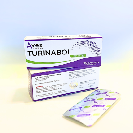 Avex Pharma Turinabol 10mg/tab (100 tabs)